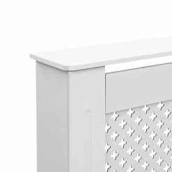 Brand new 🎁 Radiator Covers 2 pcs White 112x19x81.5 cm MDF 🔔 -Appliances Sales Store Radiator Covers 2 pcs White 112x19x81 5 cm MDF 428894 5