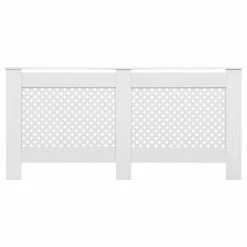 Top 10 🔥 Radiator Covers 2 pcs White 172x19x81.5 cm MDF 🔔 -Appliances Sales Store Radiator Covers 2 pcs White 172x19x81 5 cm MDF 428904 3