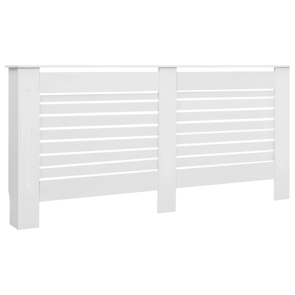 New 🔥 Radiator Covers 2 pcs White 172x19x81.5 cm MDF ❤️ 5 New 🔥 Radiator Covers 2 pcs White 172x19x81.5 cm MDF ❤️ - Image 3