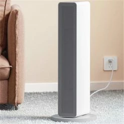 Flash Sale 😉 SmartMi Electric Air Heater with Wireless Remote Control, 2000W Power, Ceramic Heating Element, Wi-Fi and Mijia App Support for Living Room, Office, Home by Xiaomi Youpin ⭐ -Appliances Sales Store SmartMi 2000W 90 Smart Air Heater Quiet Efficient Fast Heat Warmer 426108 1