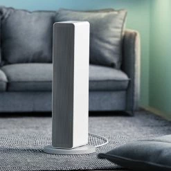 Flash Sale 😉 SmartMi Electric Air Heater with Wireless Remote Control, 2000W Power, Ceramic Heating Element, Wi-Fi and Mijia App Support for Living Room, Office, Home by Xiaomi Youpin ⭐ -Appliances Sales Store SmartMi 2000W 90 Smart Air Heater Quiet Efficient Fast Heat Warmer 426108 4