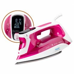 Wholesale 🔥 Sonifer SF9025 2400W Clothes Steam Iron with LCD Display, Household Fabric Electric Iron, 11 Selectable Ironing Programs ⭐