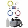 Buy ✨ Vacuum Pump 100 L/min with 2-way Manifold Gauge Set in Tool Kit 🥰 -Appliances Sales Store Vacuum Pump 100 L min with 2 way Manifold Gauge Set in Tool Kit 507522 0