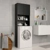 Best reviews of 🧨 Washing Machine Cabinet Black 64x25.5x190 cm Chipboard 🎁 -Appliances Sales Store Washing Machine Cabinet Black 64x25 5x190 cm Chipboard 428908 0