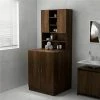 Discount ✨ Washing Machine Cabinet Brown Oak 71x71.5x91.5 cm 😀 -Appliances Sales Store Washing Machine Cabinet Brown Oak 71x71 5x91 5 cm 502804 0