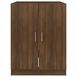 Discount ✨ Washing Machine Cabinet Brown Oak 71x71.5x91.5 cm 😀 13 Discount ✨ Washing Machine Cabinet Brown Oak 71x71.5x91.5 cm 😀 -Appliances Sales Store Washing Machine Cabinet Brown Oak 71x71 5x91 5 cm 502804 5