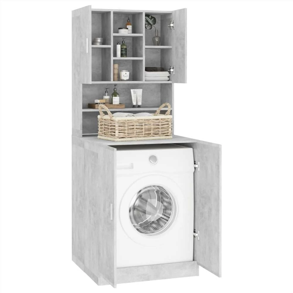 Promo π Washing Machine Cabinet Concrete Grey π 6 Promo π Washing Machine Cabinet Concrete Grey π - Image 4