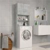 Top 10 🛒 Washing Machine Cabinet Concrete Grey 64x25.5x190 cm Chipboard 🎉 -Appliances Sales Store Washing Machine Cabinet Concrete Grey 64x25 5x190 cm Chipboard 486139 0