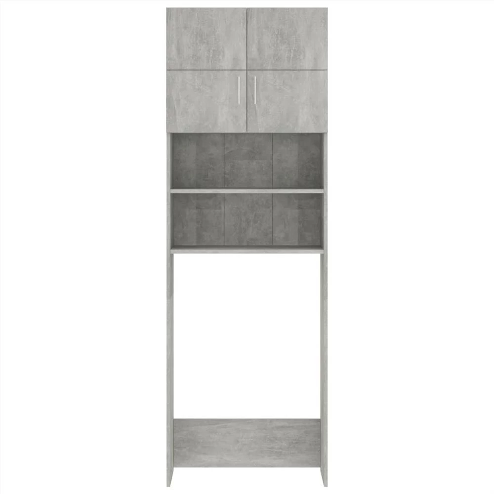 Top 10 ๐ Washing Machine Cabinet Concrete Grey 64x25.5x190 cm Chipboard ๐ 7 Top 10 ๐ Washing Machine Cabinet Concrete Grey 64x25.5x190 cm Chipboard ๐ - Image 5