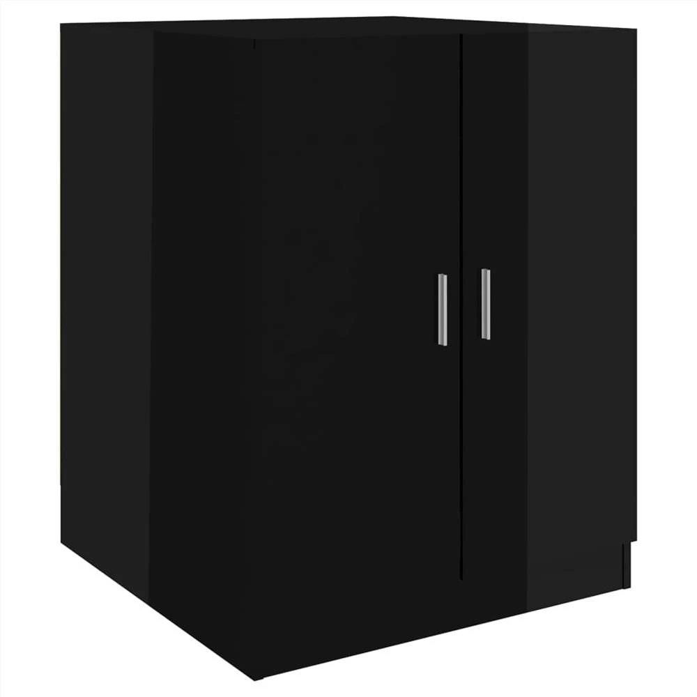 Best Sale ๐ Washing Machine Cabinet High Gloss Black 71x71.5x91.5 cm ๐ฏ 4 Best Sale ๐ Washing Machine Cabinet High Gloss Black 71x71.5x91.5 cm ๐ฏ - Image 2