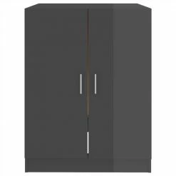 Flash Sale 🎉 Washing Machine Cabinet High Gloss Grey 71x71.5x91.5 cm 😉 12 Flash Sale 🎉 Washing Machine Cabinet High Gloss Grey 71x71.5x91.5 cm 😉 -Appliances Sales Store Washing Machine Cabinet High Gloss Grey 71x71 5x91 5 cm 486801 4