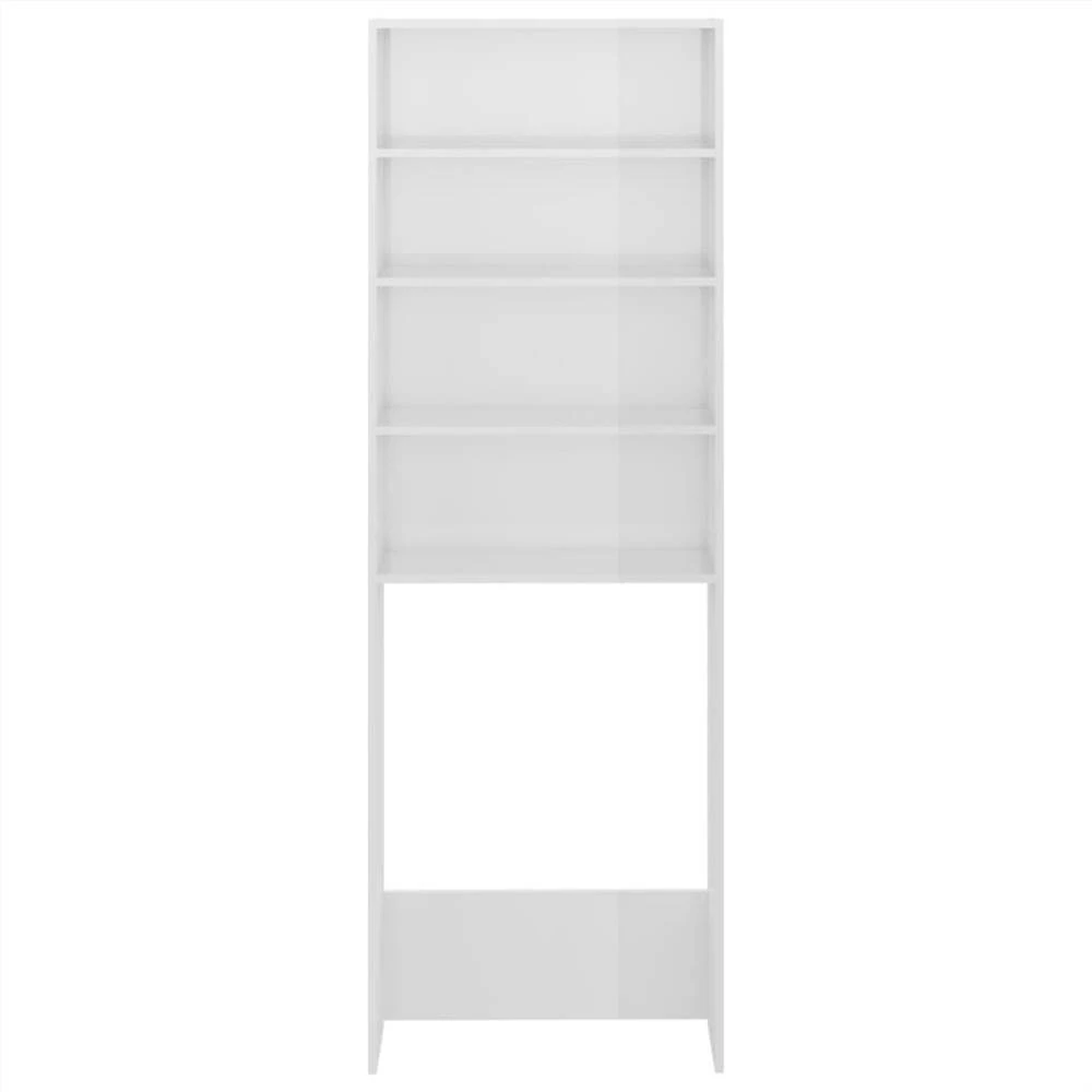 Deals 🤩 Washing Machine Cabinet High Gloss White 64x24x190 cm 👍 8 Deals 🤩 Washing Machine Cabinet High Gloss White 64x24x190 cm 👍 - Image 6