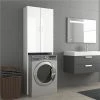 Cheap ๐ฏ Washing Machine Cabinet High Gloss White 64x25.5x190 cm ๐ 1 Cheap ๐ฏ Washing Machine Cabinet High Gloss White 64x25.5x190 cm ๐ -Appliances Sales Store Washing Machine Cabinet High Gloss White 64x25 5x190 cm 486825 0