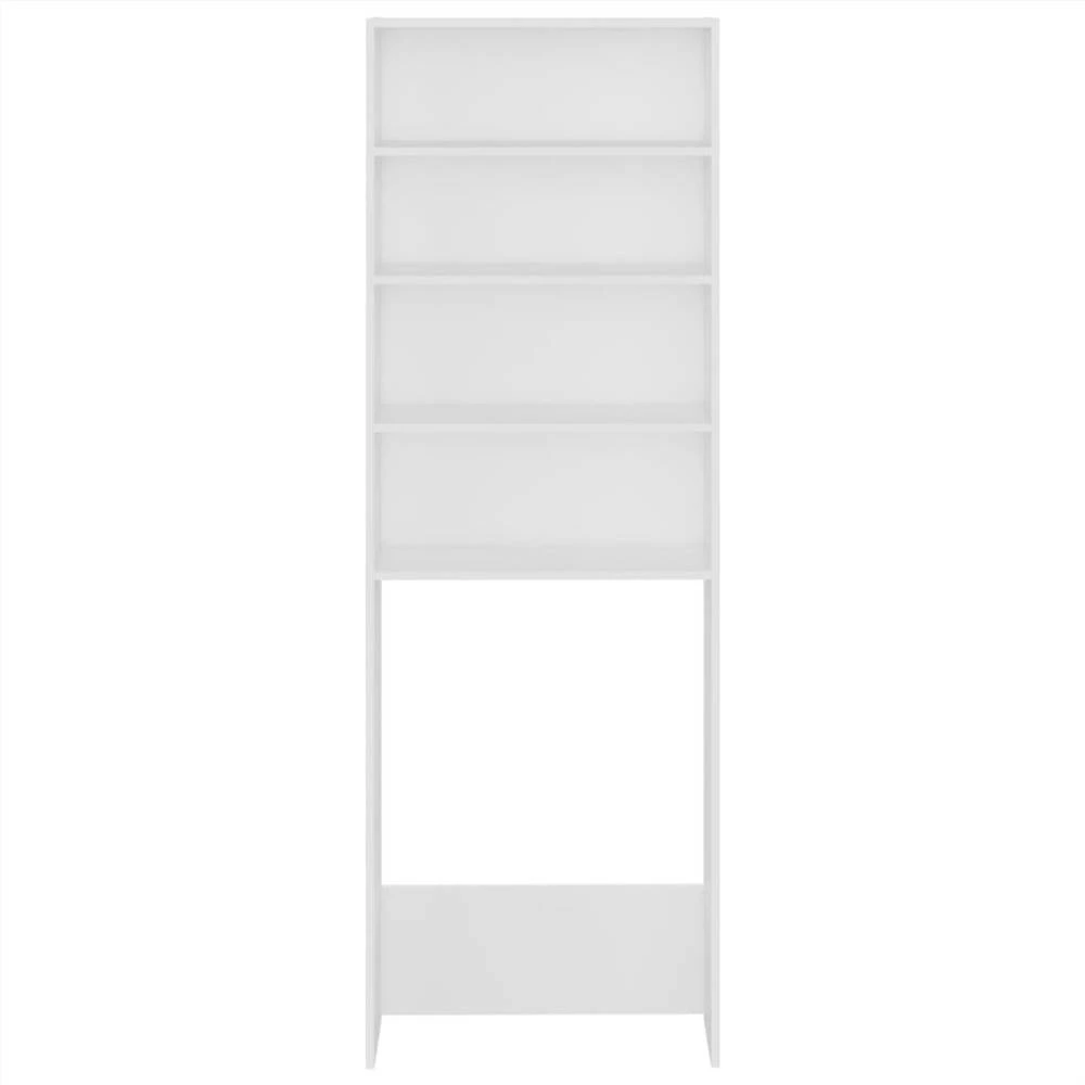 Hot Sale ⭐ Washing Machine Cabinet White 64x24x190 cm 🎉 8 Hot Sale ⭐ Washing Machine Cabinet White 64x24x190 cm 🎉 - Image 6