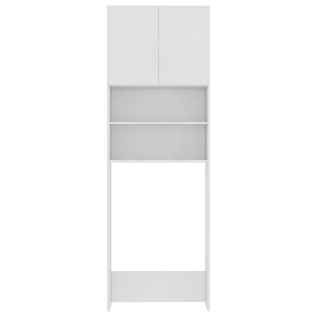 Best Sale β Washing Machine Cabinet White 64x25.5x190 cm Chipboard π 8 Best Sale β Washing Machine Cabinet White 64x25.5x190 cm Chipboard π - Image 6