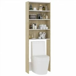 Top 10 π Washing Machine Cabinet White and Sonoma Oak 64x24x190 cm β€οΈ 11 Top 10 π Washing Machine Cabinet White and Sonoma Oak 64x24x190 cm β€οΈ -Appliances Sales Store Washing Machine Cabinet White and Sonoma Oak 64x24x190 cm 482935 3