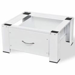 Discount ⌛ Washing Machine Pedestal with Drawer White 😉 -Appliances Sales Store Washing Machine Pedestal with Drawer White 429212 2