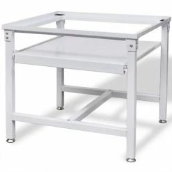 Best reviews of 🔥 Washing Machine Pedestal with Pull-Out Shelf White 🎁 -Appliances Sales Store Washing Machine Pedestal with Pull Out Shelf White 428020 2