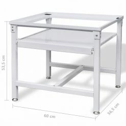 Best reviews of 🔥 Washing Machine Pedestal with Pull-Out Shelf White 🎁 -Appliances Sales Store Washing Machine Pedestal with Pull Out Shelf White 428020 4