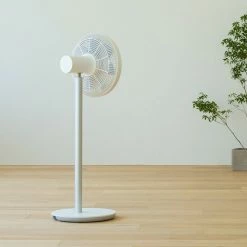 Coupon 🔥 Xiaomi Mi Smart Standing Fan Pro, 24W Wireless Cooling Pedestal Fan, 7 Blades Floor Fan, DC Motor, AI Voice Control 🤩 -Appliances Sales Store Xiaomi Mi Smart Standing Fan Pro 501677 2