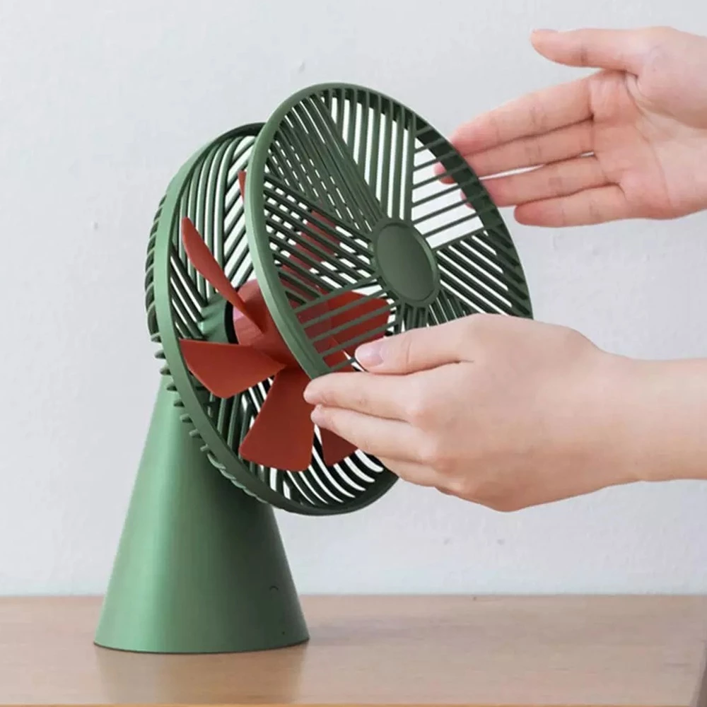 Wholesale π₯ Xiaomi Youpin SOTHING Desktop Fan Super Wind Mute Circulating Air Fan 3 Speed Wind 90ΒΊ Stepless Adjustment Portable Cooling Fan 4000mAh large Battery Capacity - Green π 4 Wholesale π₯ Xiaomi Youpin SOTHING Desktop Fan Super Wind Mute Circulating Air Fan 3 Speed Wind 90ΒΊ Stepless Adjustment Portable Cooling Fan 4000mAh large Battery Capacity - Green π - Image 2
