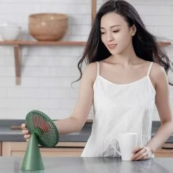 Wholesale π₯ Xiaomi Youpin SOTHING Desktop Fan Super Wind Mute Circulating Air Fan 3 Speed Wind 90ΒΊ Stepless Adjustment Portable Cooling Fan 4000mAh large Battery Capacity - Green π 10 Wholesale π₯ Xiaomi Youpin SOTHING Desktop Fan Super Wind Mute Circulating Air Fan 3 Speed Wind 90ΒΊ Stepless Adjustment Portable Cooling Fan 4000mAh large Battery Capacity - Green π -Appliances Sales Store YOUPIN SOTHING Desktop Fan 907552
