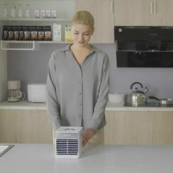 Brand new 👍 NexFan Portable Handheld Multifunctional Fast Cooling Air Conditioning Fan Purifying Air Eliminate Odor Three Modes USB Charging Standard Edition For Office Home - White 🔔 -Appliances Sales Store nexfan portable handheld multifunctional air conditioning fan white 1588901672913 1