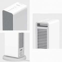 Flash Sale 😉 SmartMi Electric Air Heater with Wireless Remote Control, 2000W Power, Ceramic Heating Element, Wi-Fi and Mijia App Support for Living Room, Office, Home by Xiaomi Youpin ⭐ -Appliances Sales Store smartmi 2000w smart electric air heater ptc ceramic heating white 1599027762448