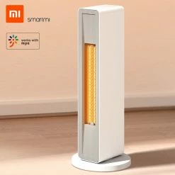 Flash Sale 😉 SmartMi Electric Air Heater with Wireless Remote Control, 2000W Power, Ceramic Heating Element, Wi-Fi and Mijia App Support for Living Room, Office, Home by Xiaomi Youpin ⭐